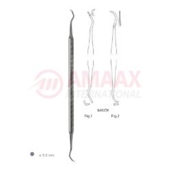 Baylor Scaler Double Ended With Octagonal Handle