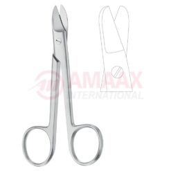Beebee Scissors Blunt Blunt Curved 10.5cm (4 1/4")