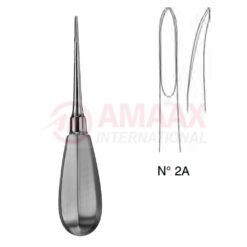 Bein Root Elevator Pointed 13cm 4 Mm Slightly Curved, Fig 2a