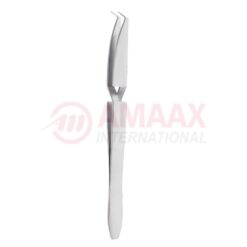 Clamping Tweezer/Bracket Holder Angled 12cm Serrated Jaws, Without Spindle