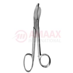 Bruns Bandage Scissors Serrated Curved 23cm (9")