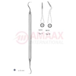 Buck File Interproximal Single Ended With Octagonal Handle