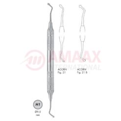 Burnisher Double Ended Extra Light Diameter 10mm Hollow Handle