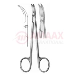 Chadwick Delicate Scissors, Strongly Curved, Sharp/Sharp, 115 Mm