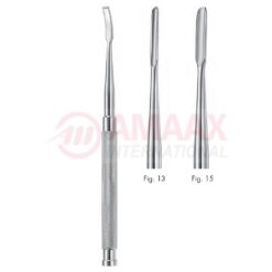 Chandler Bone Gouge 17cm Bi-Bevel, Used For Splitting Teeth