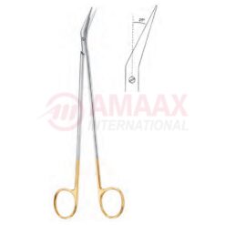 Debakey Scissors 23cm Angled 25 Degree TC