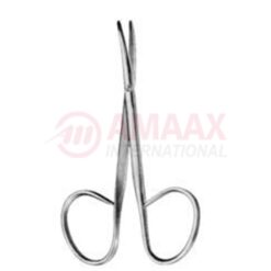 Dissecting Scissors Large Rings Curved 10cm (4")