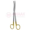 Episiotomy Scissors Serrated Curved TC