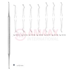 Excavator Double Ended With Octagonal Handle Fig.123/124-Fig.155/156