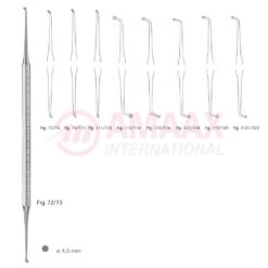Excavator Double Ended With Octagonal Handle Fig.72/73-Fig.121/122