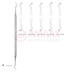 Excavator Double Ended With Octagonal Handle Fig.171/172-Fig.179/180