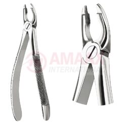 Extracting Forceps, English Pattern No. 35, For Incisors From The Upper Jaw, Deep-Gripping