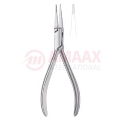Flat Nose Pliers Serrated 14 Cm