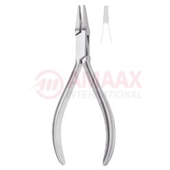Flat Nose Pliers Serrated Jaws 14cm