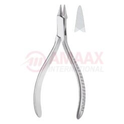 Bird Beak Wire Bending Pliers Serrated Jaws 12.5cm