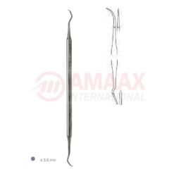 Globe Scaler Double Ended With Octagonal Handle