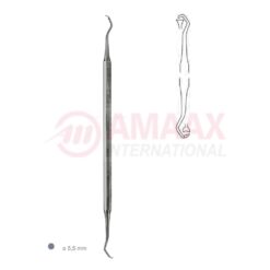 Guenther Scaler Double Ended With Octagonal Handle