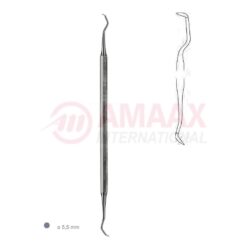 Haubeil Scaler Double Ended With Octagonal Handle