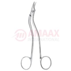 Heath Ligature Scissors Curved 15cm (6")