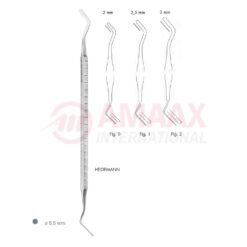 Heidemann Filling Instrument Double Ended With Octagonal Handle