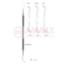 Heidemann Filling Instrument Double Ended With Round Handle