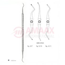 Hirschfeld Periodontal File Double Ended With Octagonal Handle