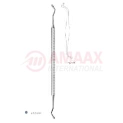 Hollenback Amalgam Plugger Double Ended Fig.154 With Octagonal Handle