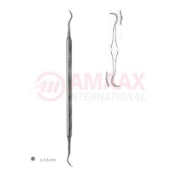 Hygienist Scaler H6/H7 Double Ended With Octagonal Handle