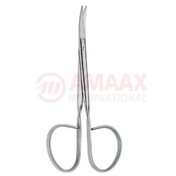 Iris Scissors Large Rings Pointed Curved 10.5cm (4 1/4")