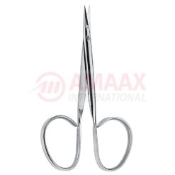Iris Scissors Large Rings Pointed Straight 9.5cm (3 3/4")