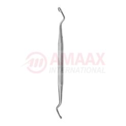Jansen Sharp Curettes, 17cm, 3mm/4mm