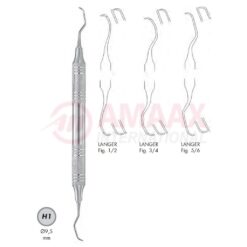 Langer Scaler Double Ended Hollow Handle