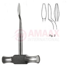 Lecluse Root Elevator Fig.2 11cm