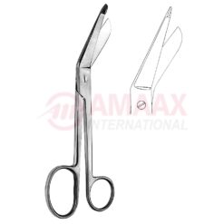 Lister Bandage Scissors Large Ring Curved