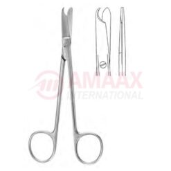 Littauer Ligature Scissors Straight 14cm (5 1/2")