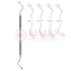 Lucas Bone Curette Double Ended 17cm (6 3/4")