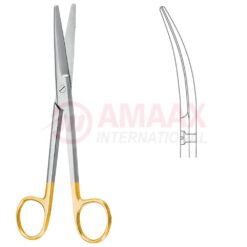 Mayo Scissors Curved TC