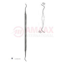 McCall Scaler Fig.13s/14s Double Ended With Octagonal Handle