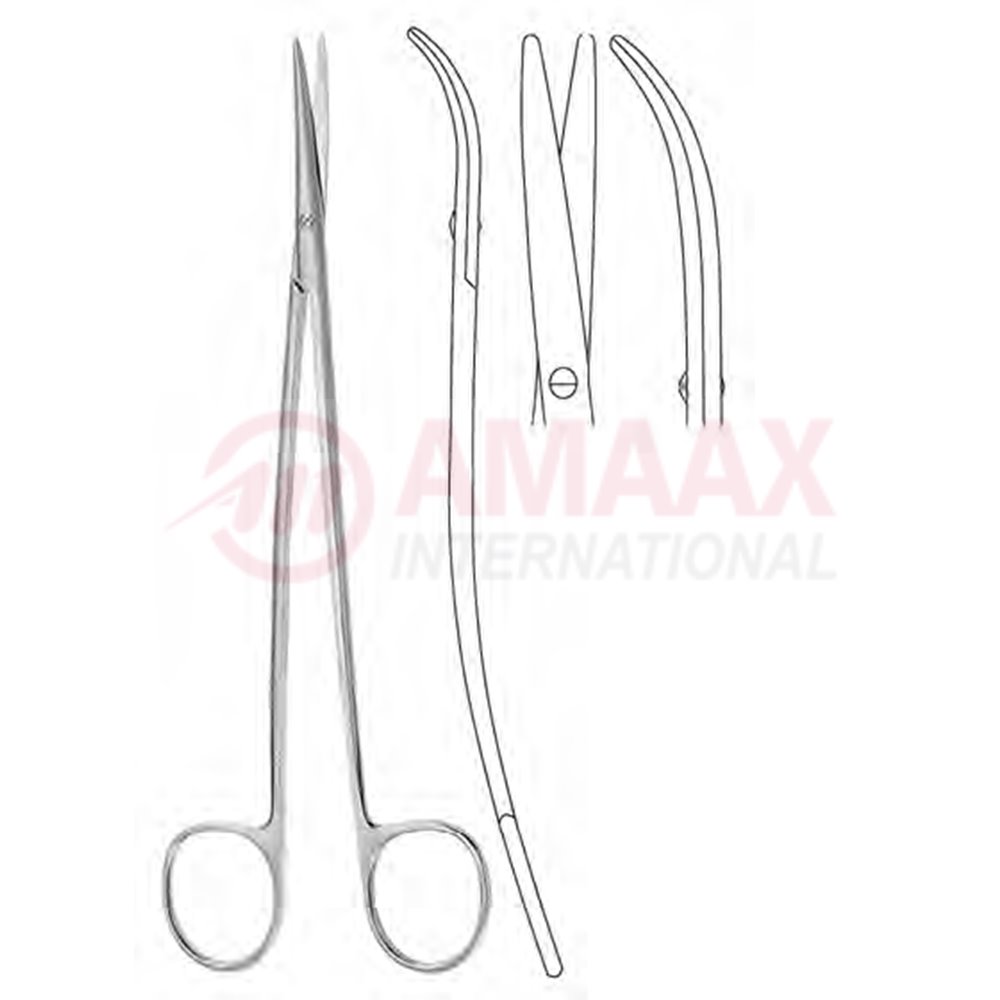 Metzenbaum Fino Scissor S-Shaped Curved Blunt Blunt