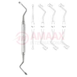 Miller Colburn Bone Curette Double Ended