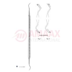 Muehlemann Periodontal File Double Ended With Octagonal Handle