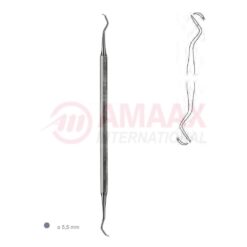 Muehlemann Scaler Double Ended With Octagonal Handle