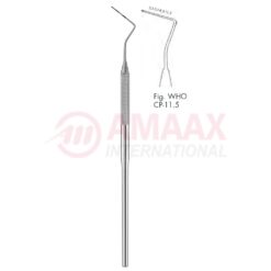 Periodontal Probe Single End Round Fig. Who (Cp-11.5)