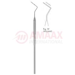Williams Periodontal Probe Single End Round Fig. W