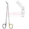 Potts Smith Vascular Scissors Angled 40 Degree 19cm (7 1/2") Tc Supercut