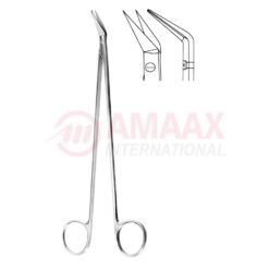 Potts Smith Vascular Scissors Angled On Flat 18.5cm (7 1/4")