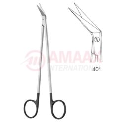 Potts Smith Vascular Scissors Angled 40 Degree 19cm (7 1/2") Supercut
