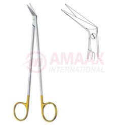 Potts Smith Vascular Scissors Angled 60 Degree TC 19cm (7 1/2")