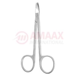 Quinby Gum Scissors Curved Sharp/Sharp 12cm (4 3/4")
