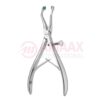 Crown And Dental Bridge Tractor 14cm (5 1/2") With Adjusting Screw, Return Spring And 1 Pair Of Rubber Inserts